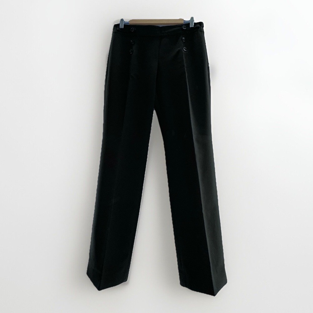 Banana Republic Women's Military Dress Pants Black Size 6